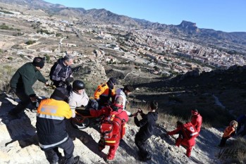 El monta&ntilde;ismo inclusivo vuelve al Valle con la escalada a la cumbre del Cid