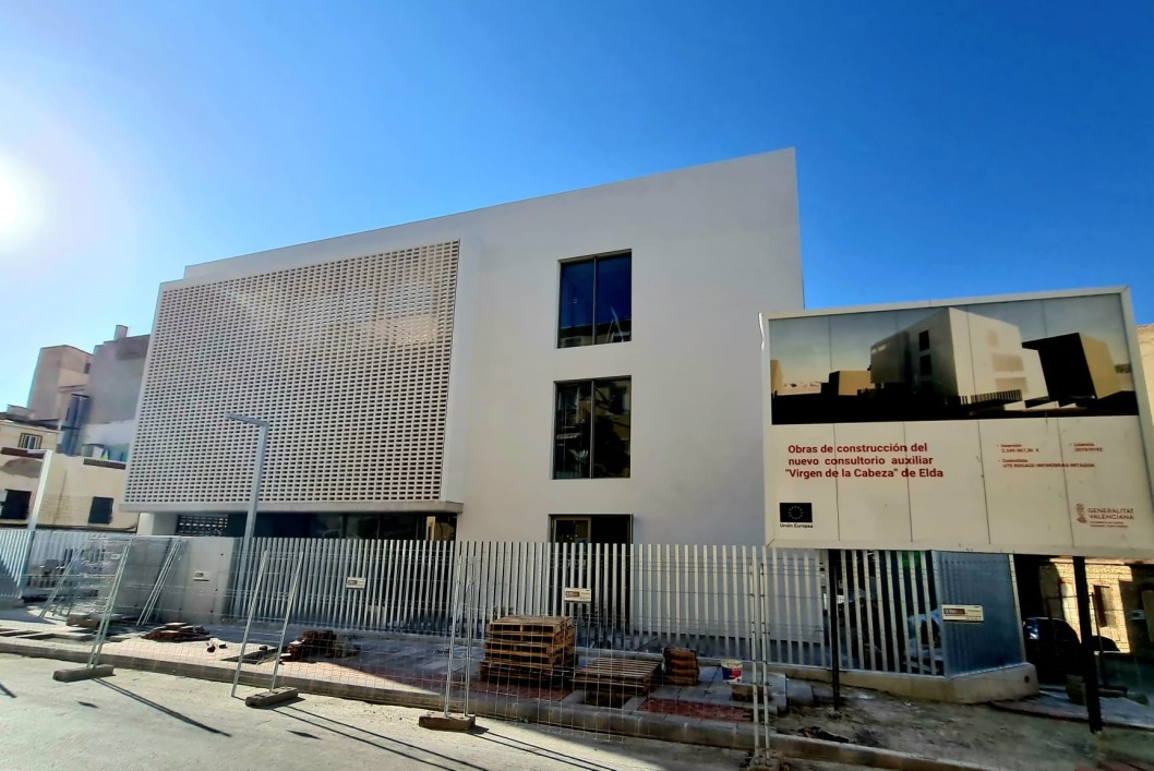 La construcción del Consultorio de Virgen de la Cabeza concluirá en septiembre La construcción del Consultorio de Virgen de la Cabeza concluirá en septiembre