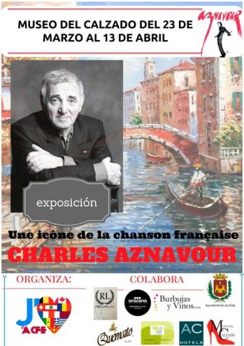 La Asociaci&oacute;n Cultural Franc&oacute;fona dedica una exposici&oacute;n a Charles Aznavour