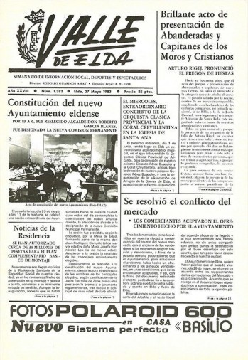 N&uacute;mero 1.382 - 27 de mayo de 1983