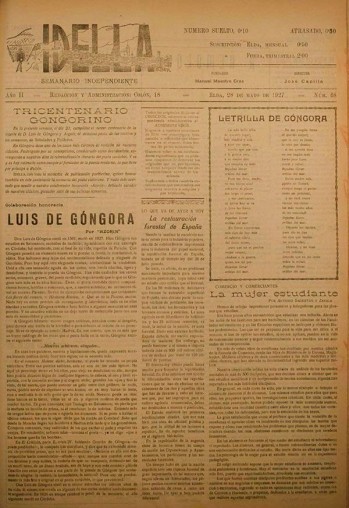 Idella nº 068 - Año 1927