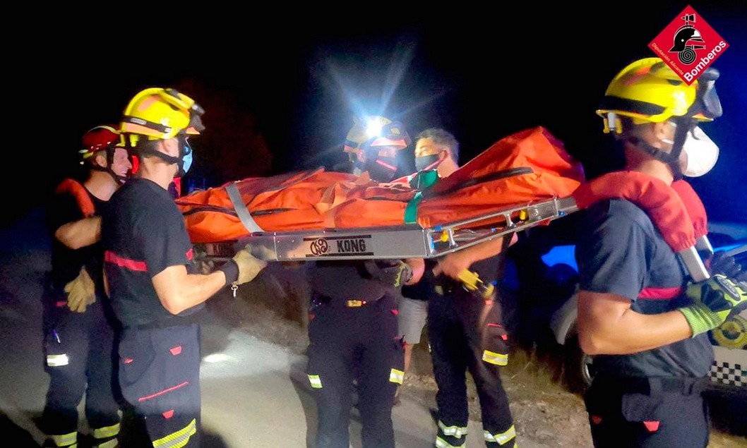 Rescatan a una escaladora herida en Peñas del Marín Rescatan a una escaladora herida en Peñas del Marín