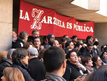 Huelga indefinida en el Teatro de la Zarzuela