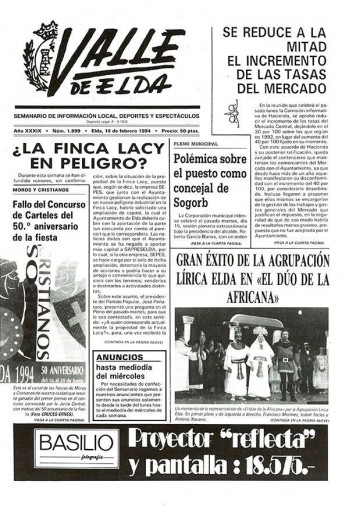 N&uacute;mero 1.899 - 18 de febrero de 1994