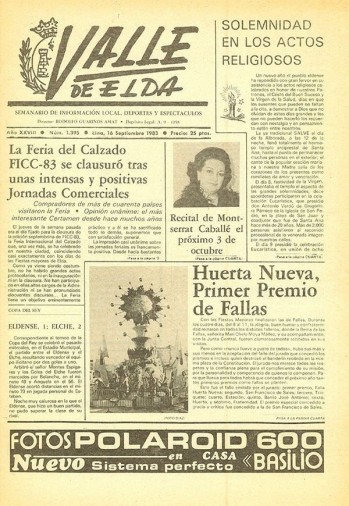 Número 1.395 - 16 de septiembre de 1983