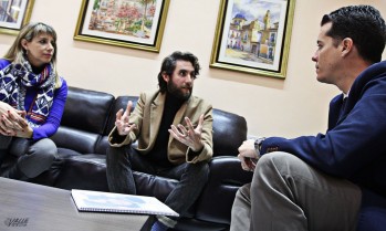 El actor Juanan Moreno dona el guión de "E.L.D.A" a su ciudad natal