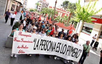 La parroquia de San Francisco pide a los pol&iacute;ticos "que est&eacute;n a la altura" en el D&iacute;a del Trabajador