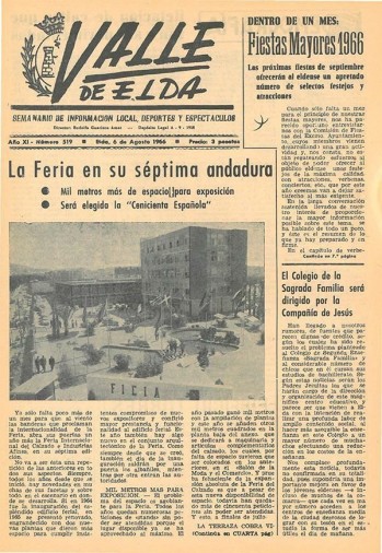N&uacute;mero 0519 - 6 de agosto de 1966