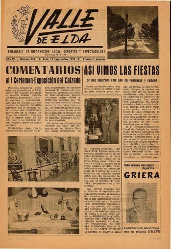 N&uacute;mero 0159 - 12 de septiembre de 1959