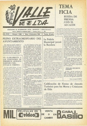 N&uacute;mero 1.308 - 5 de diciembre de 1981