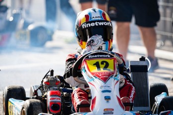 El joven piloto eldense Sandro P&eacute;rez se  proclama subcampe&oacute;n de Espa&ntilde;a de Karting