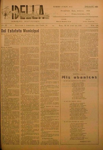 Idella nº 120 - Año 1928
