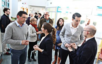 Los diputados socialistas Delgado y Barcel&oacute; visitan Elda y Petrer para conocer las demandas ciudadanas