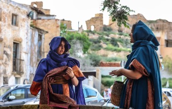 Las familias disfrutan de un viaje al siglo XVII de los Coloma a trav&eacute;s de una yincana teatralizada