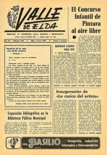 N&uacute;mero 0958 - 4 de enero de 1975