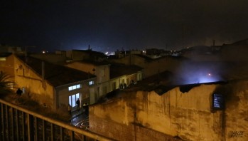 Arde una casa en Huerta Nueva