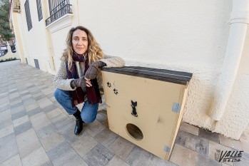 Las casetas para gatos llegan a la ciudad