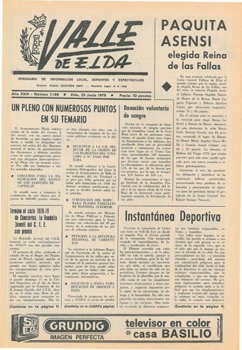 N&uacute;mero 1.188 - 23 de junio de 1979