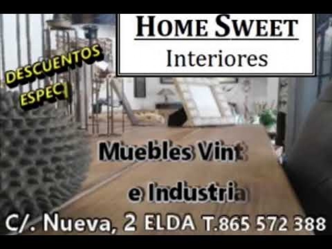 Home Sweet Interiores ofrece descuentos especiales en muebles vintage e industrial Home Sweet Interiores ofrece descuentos especiales en muebles vintage e industrial