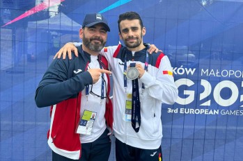 El boxeador local Jos&eacute; Quiles se lleva la plata en los Juegos Europeos
