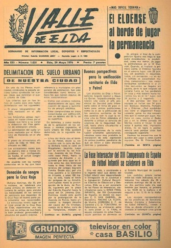 N&uacute;mero 1.031 - 29 de mayo de 1976