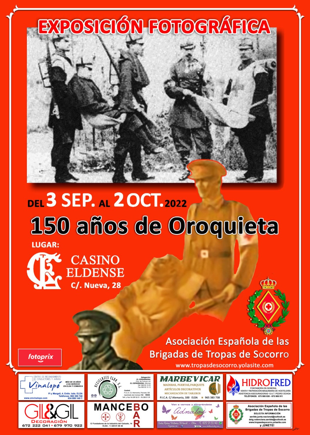 Exposición fotográfica: "150 años de Oroquieta" Exposición fotográfica: "150 años de Oroquieta"
