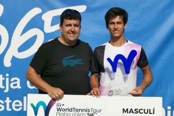 El tenista de Elda Carlos S&aacute;nchez Jover gana su segundo Future ITF