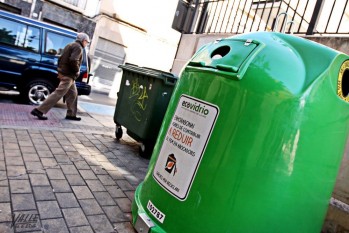 La empresa Ecovidrio y el Ayuntamiento promueven una campa&ntilde;a de recogida selectiva del vidrio durante este fin de semana