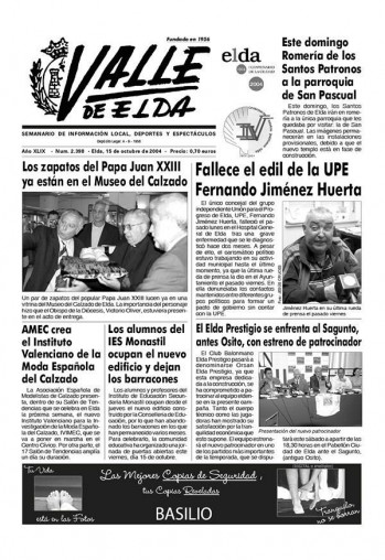 N&uacute;mero 2.398 - 15 de octubre de 2004