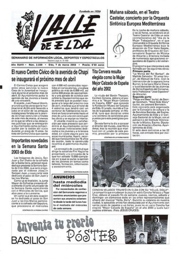 Número 2.330 - 7 de marzo de 2003