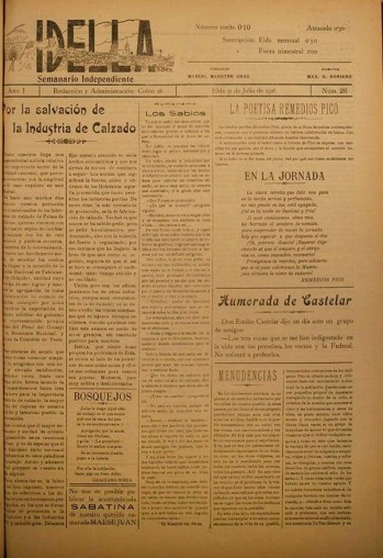 Idella n&ordm; 026 - A&ntilde;o 1926
