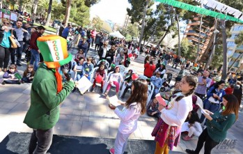 Unas dos mil personas participaron en la fiesta de San Patricio