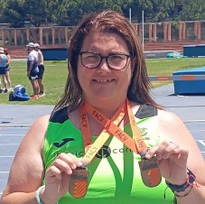 Inma Verd&uacute;, dos oros en el campeonato auton&oacute;mico m&aacute;ster de pista al aire libre