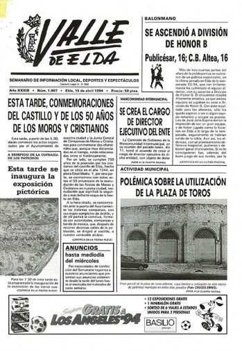 N&uacute;mero 1.907 - 15 de abril de 1994