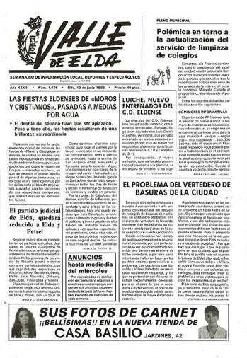 N&uacute;mero 1.626 - 10 de junio de 1988