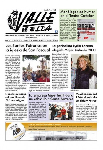 N&uacute;mero 2.703 - 14 de octubre de 2011