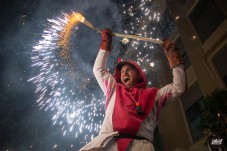 Deslumbrante Correfoc en Elda