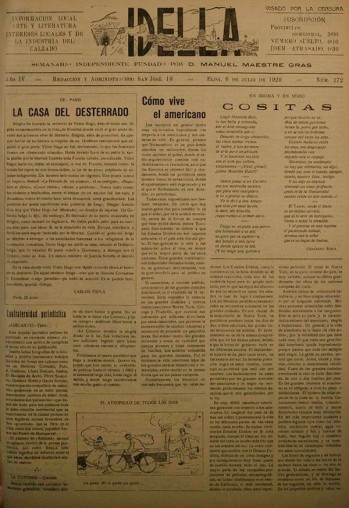 Idella nº 172 - Año 1929