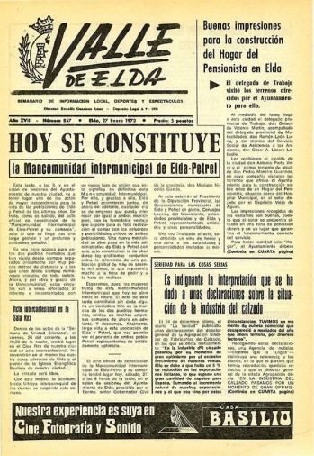 N&uacute;mero 0857 - 27 de enero de 1973