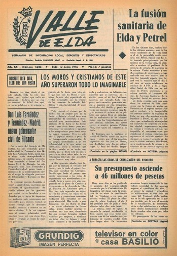 N&uacute;mero 1.033 - 12 de junio de 1976