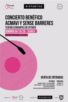 Concierto ben&eacute;fico a favor de AcMAVI