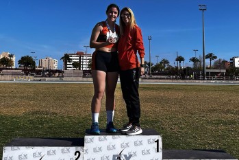 Anhara Ortega vuelve a colgarse un oro en lanzamiento de peso