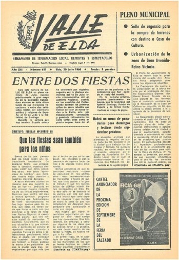 N&uacute;mero 0621 - 20 de julio de 1968