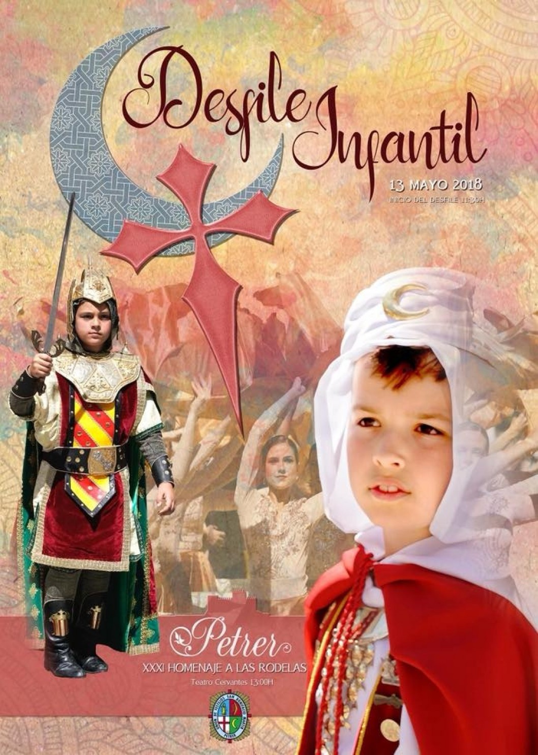 La Unión de Festejos presenta el cartel del Desfile Infantil de Moros y Cristianos La Unión de Festejos presenta el cartel del Desfile Infantil de Moros y Cristianos