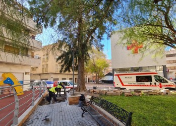 La Plaza de la Cruz Roja se renueva
