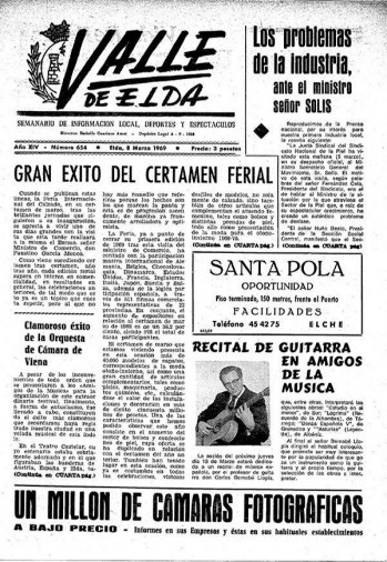 N&uacute;mero 0654 - 8 de marzo de 1969