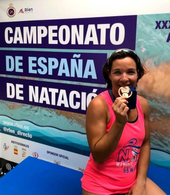 La eldense Yolanda Busquier consigue el bronce en el Campeonato de Espa&ntilde;a master