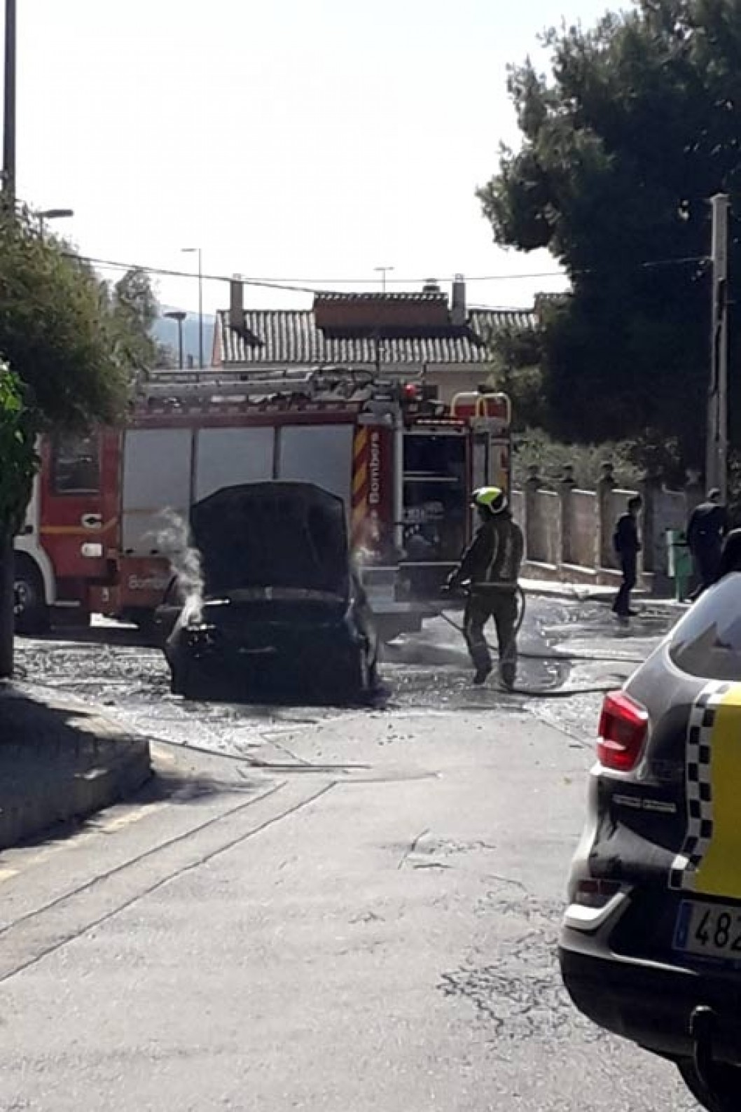 Susto en el barrio San José de Petrer Susto en el barrio San José de Petrer