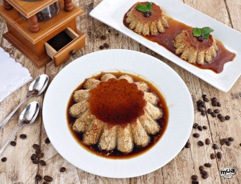 Flan de caf&eacute;