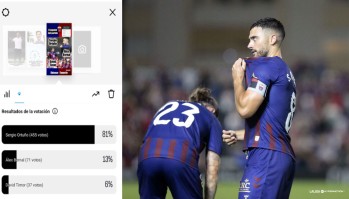 Sergio Ortu&ntilde;o es elegido el mejor jugador del primer partido de la temporada